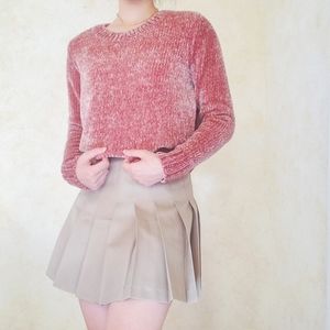 Chenille sweater